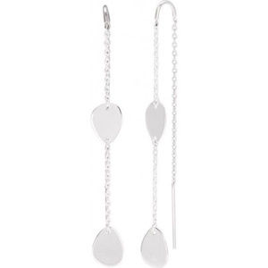 Murat Paris Sterling Silver Tear Drop Earring